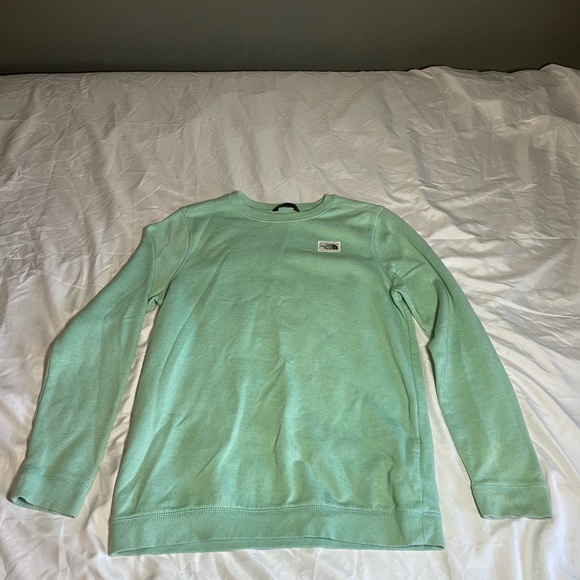The North Face, Turquoise Green, XXL 18/20 boys sweater - Picture 1 of 7